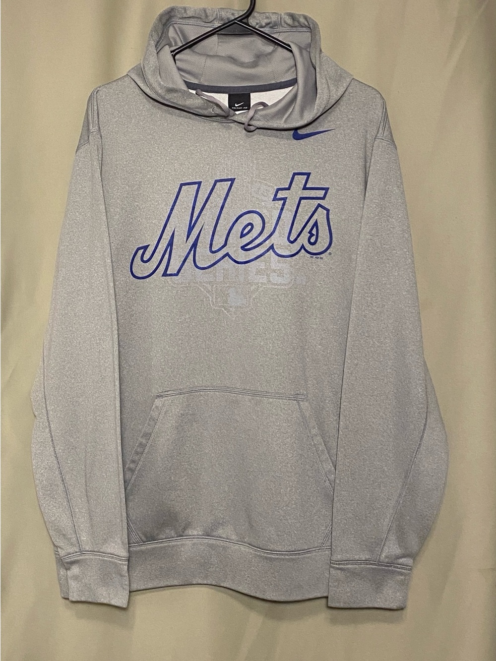 New York Mets 2015 World Series Bound Nike Therma Fit Pullover Hoodie L